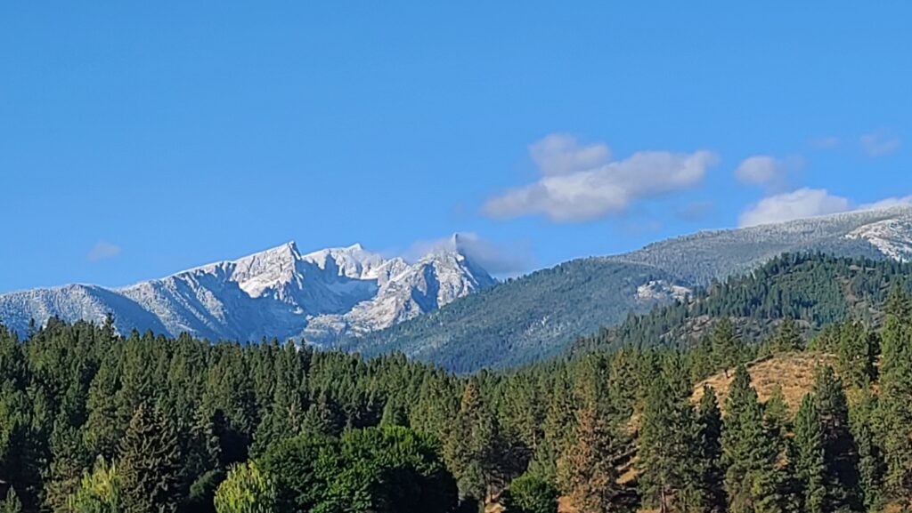 Trappers Peak from the Bitterroot River